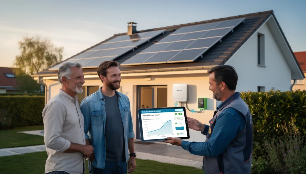 anneaux solaires autoconsommation